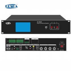 5G會(huì)議系統(tǒng)主機(jī)旗艦版（有線+無線兩用）KD-6006M